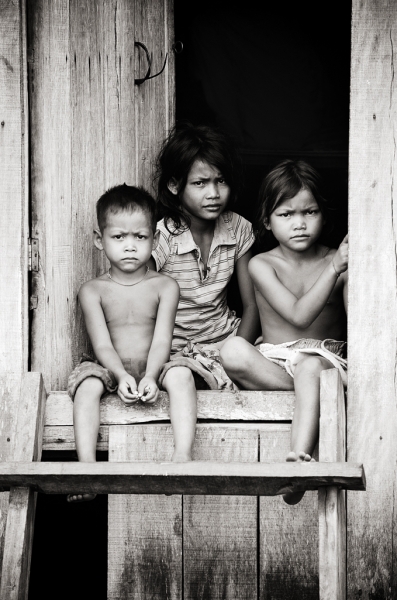 Beng Village Kids,  Cambodia