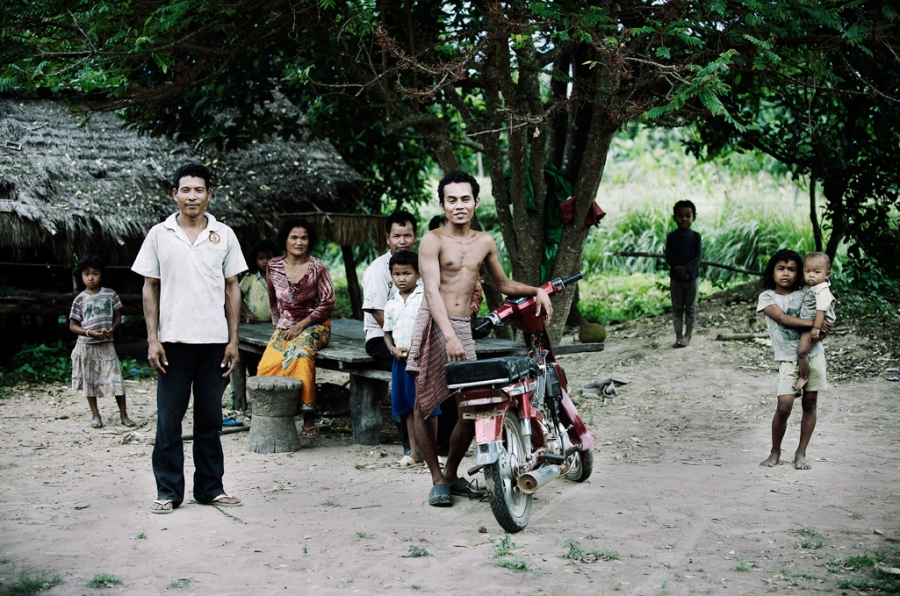 Beng Village Family,  Cambodia
